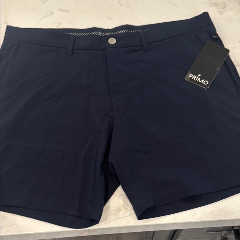 Primo Navy Golf Shorts